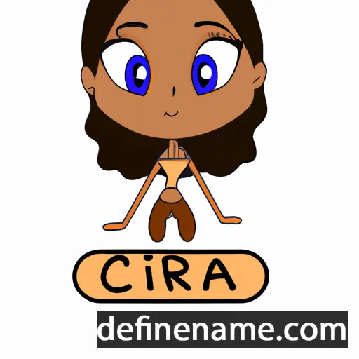 cartoon of the name Ciarra