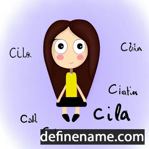 Cicilia cartoon