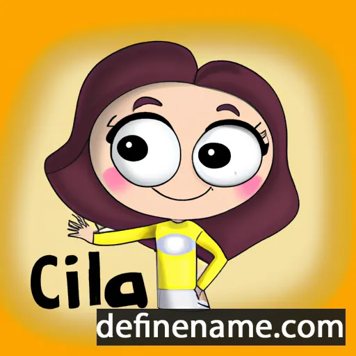 Cidila cartoon