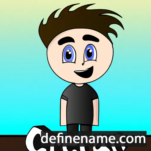 cartoon of the name Cieran