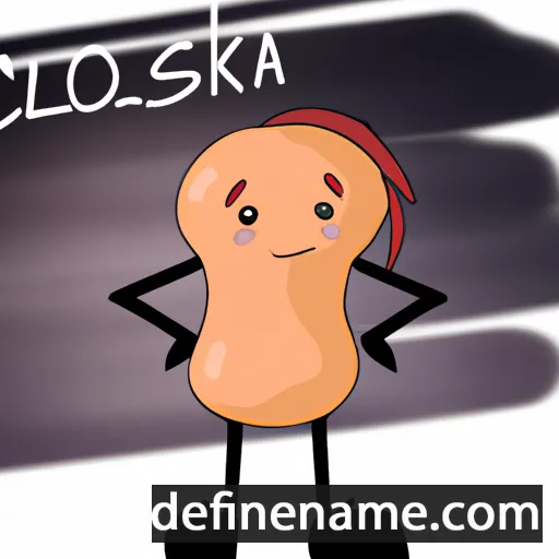 Ciesława cartoon