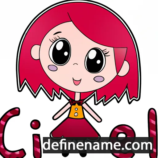 cartoon of the name Cilie