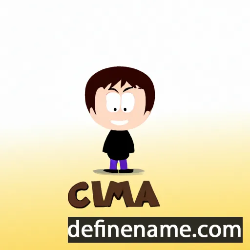 cartoon of the name Cima