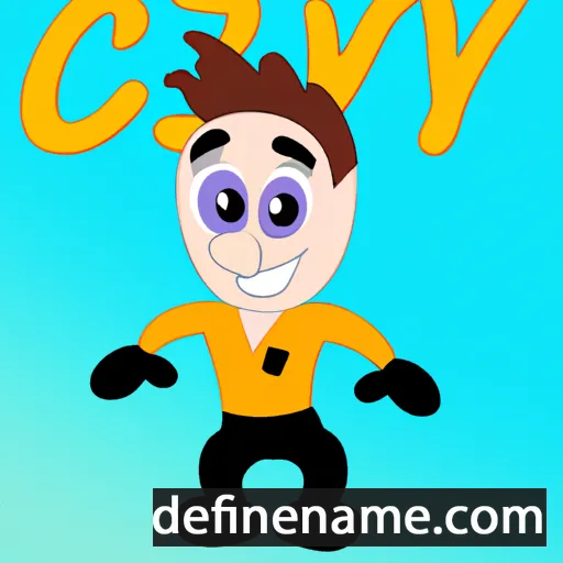 cartoon of the name Çivey