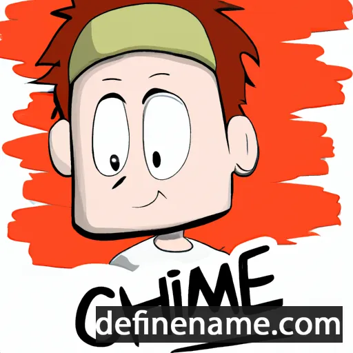 cartoon of the name Cime