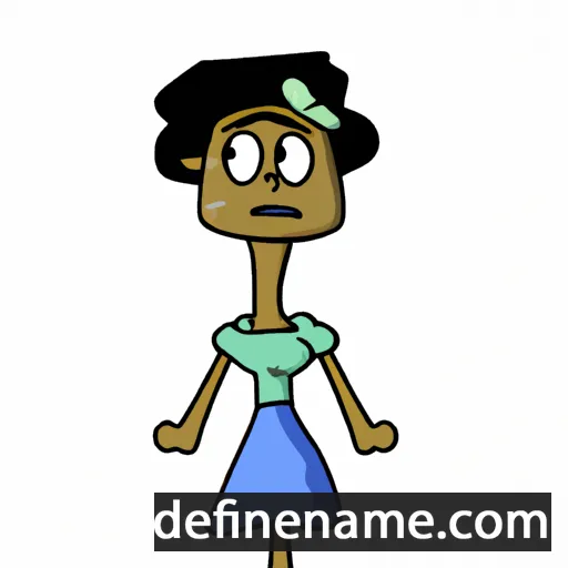 cartoon of the name Cindora