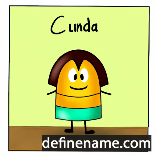 cartoon of the name Cindua