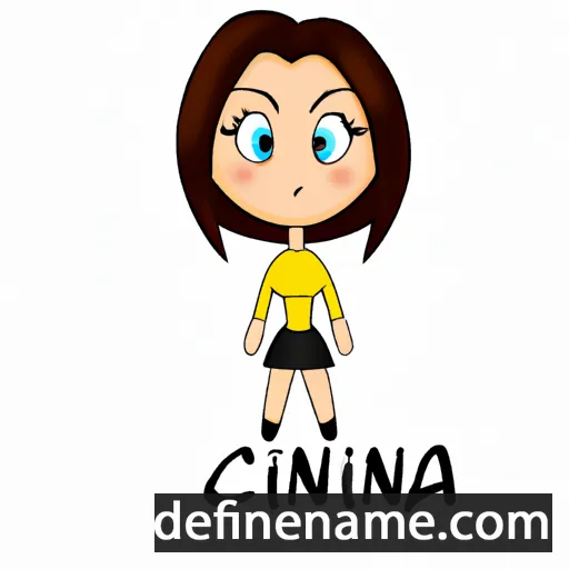 Cinia cartoon