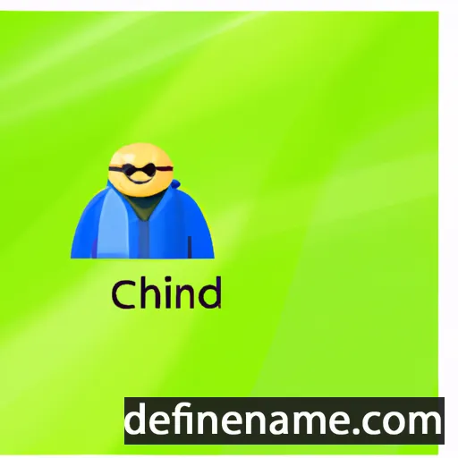 cartoon of the name Ciniod