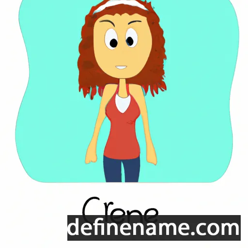 cartoon of the name Cirene