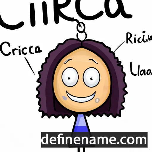 Ciriaca cartoon