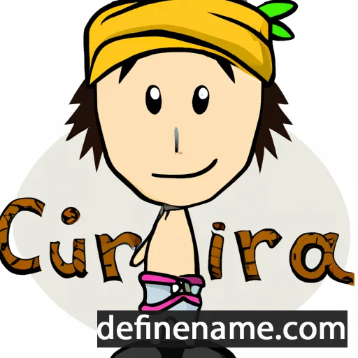 cartoon of the name Ciriacu