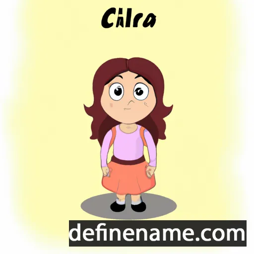 cartoon of the name Cirilla