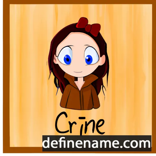 cartoon of the name Cirine