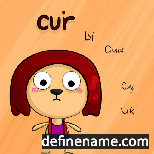 cartoon of the name Ciru