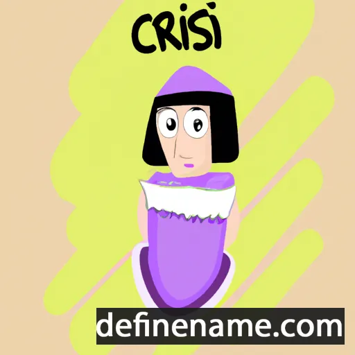 cartoon of the name Cisiri