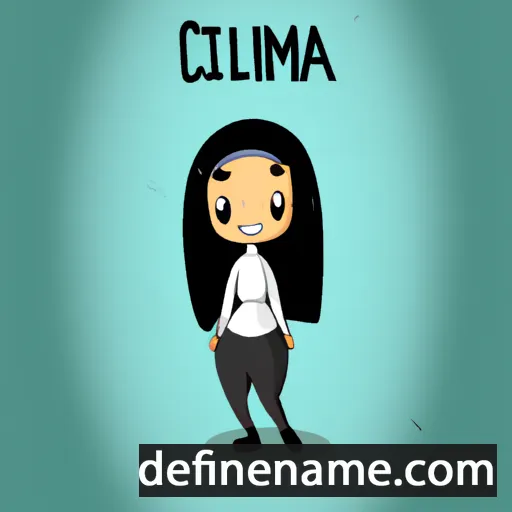 cartoon of the name Citlalmina