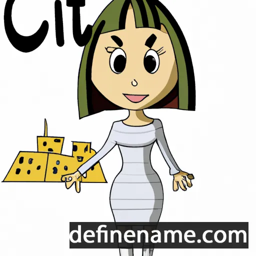 cartoon of the name Citta