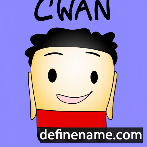 cartoon of the name Ciwan