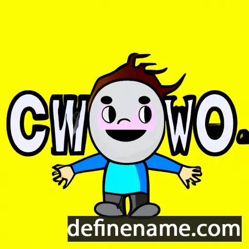 cartoon of the name Ciwanro