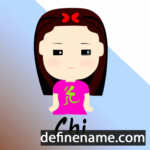 Cixi cartoon