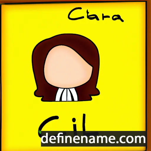 Clairi cartoon