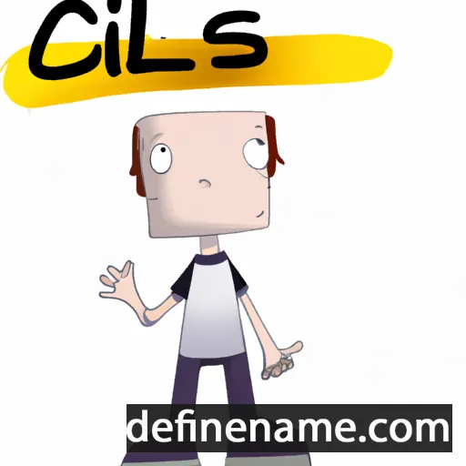 cartoon of the name Clais