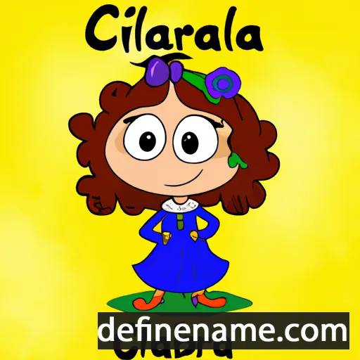 cartoon of the name Clarabella