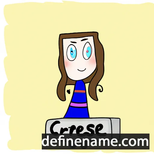 cartoon of the name Clareese