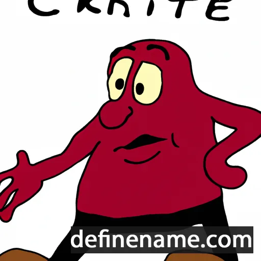 cartoon of the name Claret