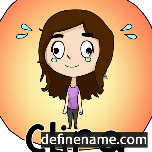 cartoon of the name Clarica