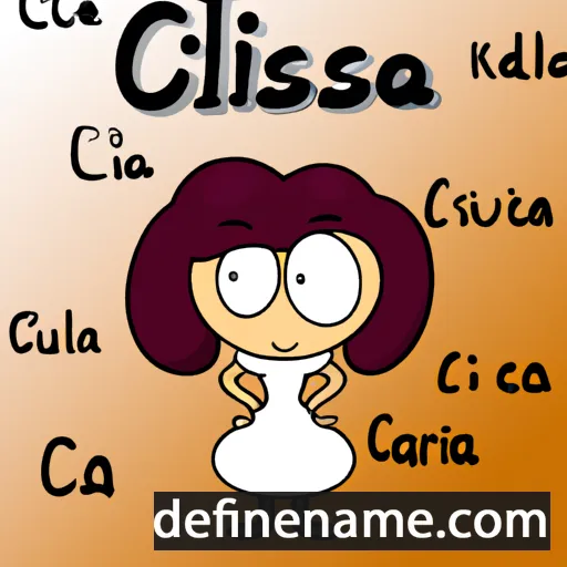 Clarisia cartoon