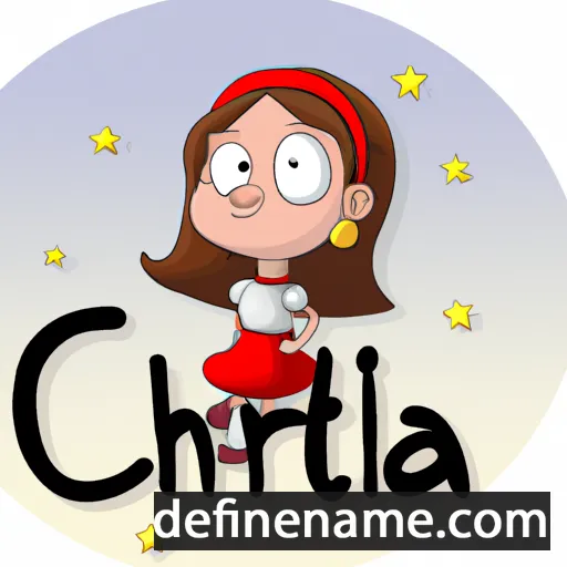 cartoon of the name Clarita