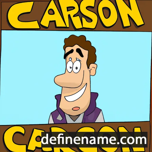 cartoon of the name Clarkson