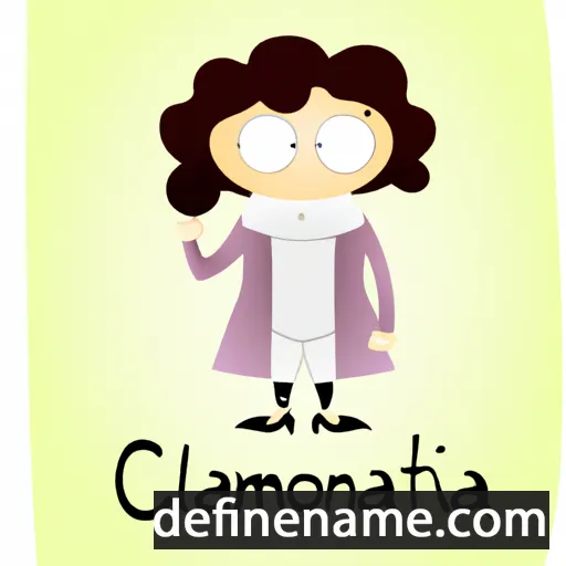 Clarmontina cartoon