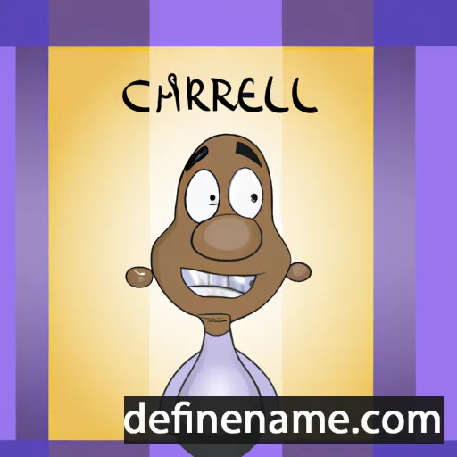 cartoon of the name Clarnell