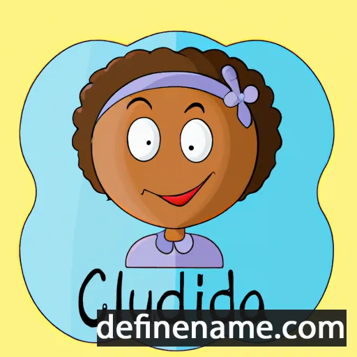 Claudeta cartoon