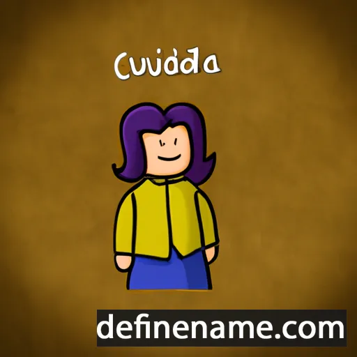 cartoon of the name Claudiana