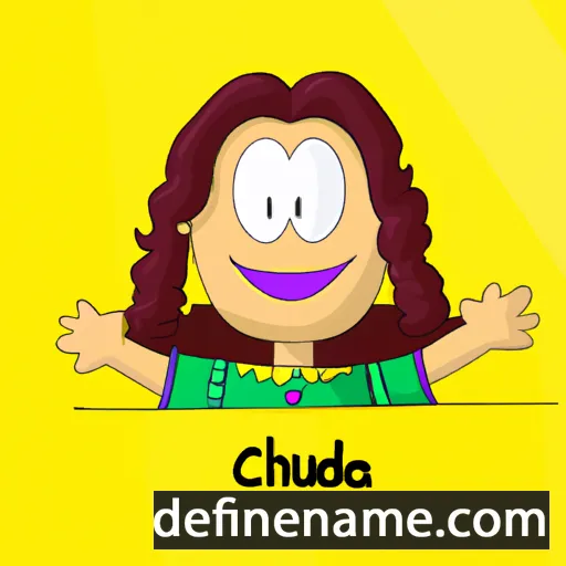 Claudinha cartoon