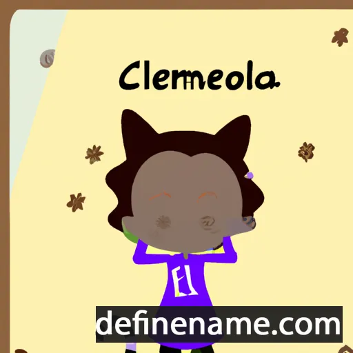 Cléoma cartoon