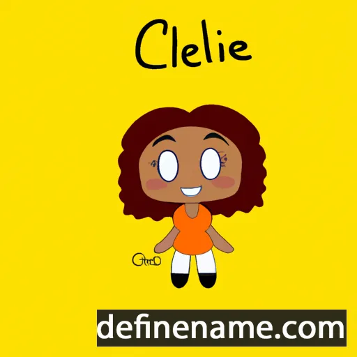 Cléonice cartoon