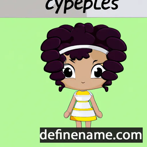 Cléophyre cartoon