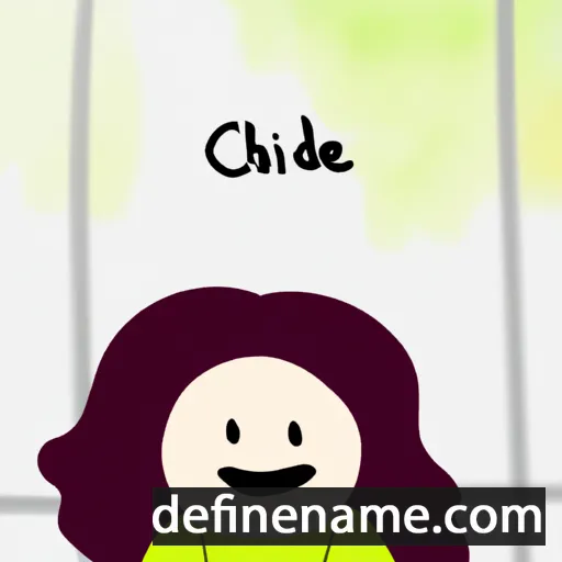 cartoon of the name Cléothilde