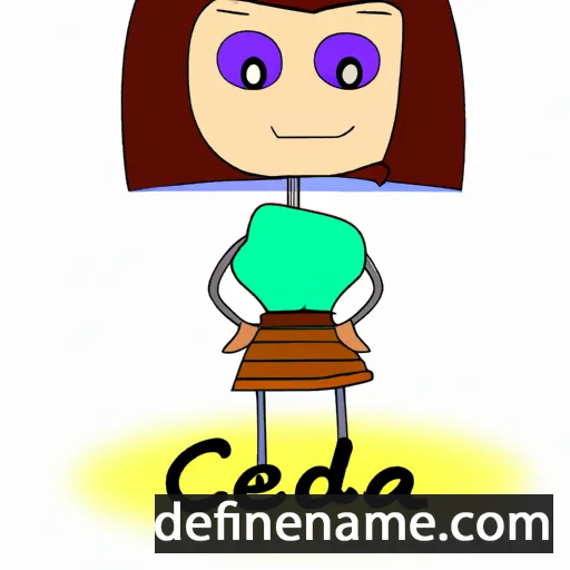 Cleada cartoon