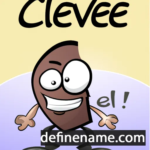 cartoon of the name Cleave