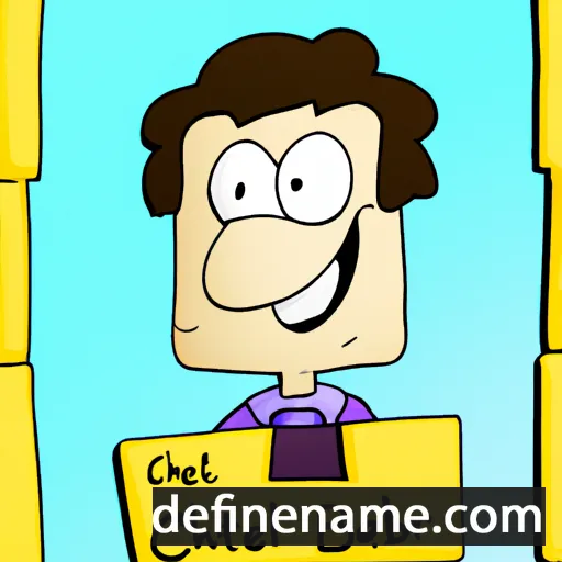 cartoon of the name Clebert