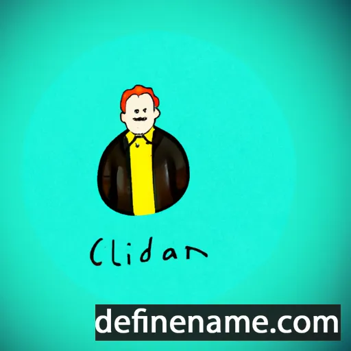 cartoon of the name Clelland