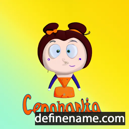 cartoon of the name Clementaina