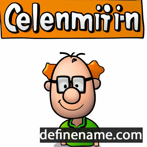 cartoon of the name Clementijn