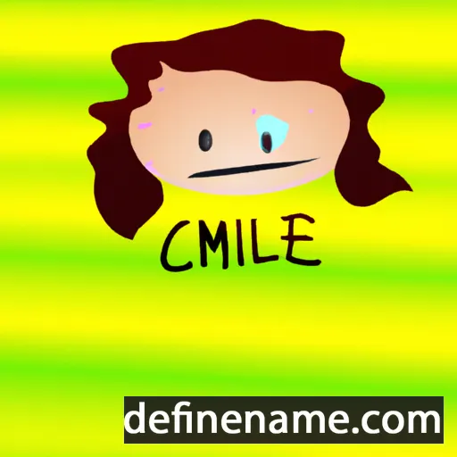 cartoon of the name Clemie